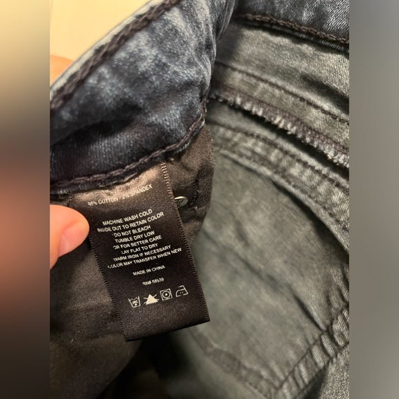 KUT from the Kloth 16W Women's Mid-Rise Back Flap Pockets Blue Jeans - Picture 6 of 9